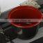 360ml cheap red black disposable plastic hot soup bowl