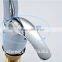 Low arc single handle chrome brass kitchen mixer