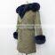 PK019 New design factory price women parka jacket