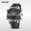 WEIDE Popular Brand Watch 30 Meters Water Resistant LCD Quartz Male Relogio