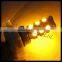 Amber Yellow 18-SMD PY24W PH24WY LED Bulbs For BMW Turn Signal Lights