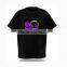 Multifunctional Glowing logo tshirt for Dacing