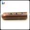 wholesale plated red copper metal aglet for rope
