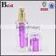 15/30/50ml colorful painting pink inside acrylic plastic bottle double wall pp inner cap