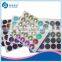 Round warranty color changing sticker for cosmetic lipstick