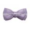 high sale well design purple garment ribbon bowknot