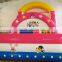 Top Class Quality Amusement Park Exciting Kids Pink Inflatable Slide