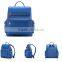 Colorful OEM Leather Women's Shoulder Backpack School Bag Satchel