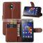 Factory Price High Quality Flip Leather Case PU Leather Wallet Phone Case for Lenova A319