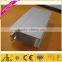Wow!!! Electrophoresis champagne, pure white, black aluminium profile hollow section / wood color electrophoresis aluminium pipe