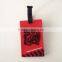 Coconut Tree Customized Soft PVC Luggage Tag Wholesale