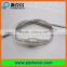 High quality transparent waterproof 5.5*2.1mm female/ male 4 wires RGB led strip DC connector with 15cm wire