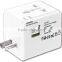 Global Adapter with Dual USB Charger