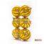 New product excellent quality lastic pumpkin 6cm christmas hanging ball with many colors