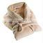 fashion style coral fleece bathrobe with long sleeve