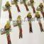 custom bird men wedding brooch