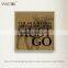 2016 new style popular letter painting with the competive price canvas