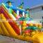 Best quality pvc tarpaulin inflatable dinosaur slide
