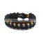 fashion paracord bracelet with adjustable closure