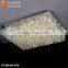 Crystal Ceiling Lamp Best K9 Crystal Iron Base Material Chrome Finshed Chandelier Ceiling Lamp for Bedroom Deco OM88444