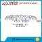 Garden decoration ornamental cast aluminum rosette for gate