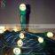 transparent pvc cable outdoor christmas fairy light