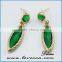 Wedding gift charms jewelry women fancy stone drop earrings 2016