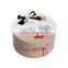 Round cardboard gift paper packaging box with low price