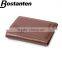 customized logo genuine leather small wallet for men wholesale