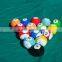 2016 famous inflatable snooker football games with 16 pieces balls for sale