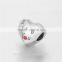 X141 Bali Wedding I Love You Letter Fishes Red Heart Blue Stone Animal Charm