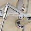 Hot sale wall mounted square design bath&shower faucet set with rainfall shower head