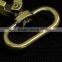 Small nickel plated Metal snap Hook (3564)