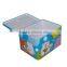 Handle Tin Cartoon Kids Coin Bank with Lock