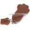 Cheap 8GB-32GB Thumb Flash Drive paw shaped USB flash memory