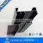 anodized bronze aluminum window and door frame section made in china