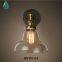 Globe glass shade antique industrial bar lamp copper wall lights