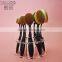 10 holes Oval Makeup Brush Holder for 10pcs toothbrush shaped brush set drying