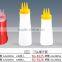 Plastic Squeeze Bottle, Plastic Seasoning Bottle for Jam, Sauce, Vinegar Etc.