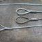 Single Leg Wire Rope Slings - Eye and Eye 6X25 Bright EIPS IWRC