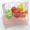 Chrome Metal Wire Fruit Basket