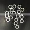 Eco-friendly plastic injection molding 16.5mm food grade PP ring for silicone valve