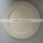 western bamboo fibre biodegradable tableware dishes plate, dishwasher safe plate for camping and party