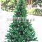 Home garden edging decorative 7.5ft Height 700 pcs of pine tips artificial green plastic LED lights christmas trees ESDS11 1703