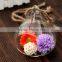 glass craft handmade home decoration hanging glass vase for flowers