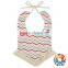 newborn baby tassel reversible Boho drool bib