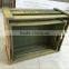 Green Color Plywood Wooden Crate for Milk and Friut