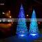 plastic acrylic artificial led christmas tree wholesales