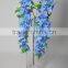 Cheap Fabric wisteria artificial decorative wisteria flowers for wholesale