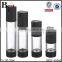 30ml airless pump bottle black plastic anti-UV cream airless cosmetic pump bottle